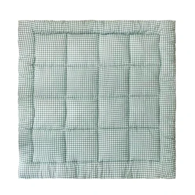 Afbeelding van molis&amp;co Babyspeelmat voor baby&#039;s, opvouwbaar, extra groot, 120 x cm, baby&#039;s en peuters, zeer gevoerd, mint tea, Oeko Tex 100, muntthee