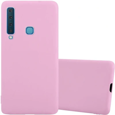 Afbeelding van Cadorabo Hoesje geschikt voor Samsung Galaxy A9 2018 in CANDY ROZE Beschermhoes gemaakt van flexibel TPU silicone Case Cover
