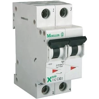 Afbeelding van Eaton overstroomschakelaar xeffect faz installatieautomaat 13a 1 polig c kar ac ip20 ip40 ingebouwd 278672