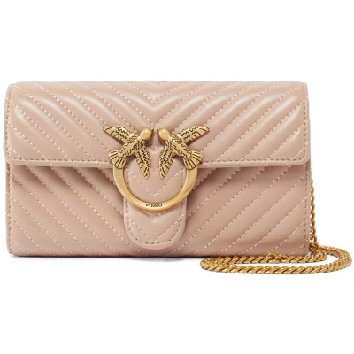 Afbeelding van Pinko LOVE One Wallet Portemonnee, Dames, Maat: Size, Cipria