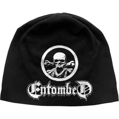 Afbeelding van Entombed Skull Logo Beanie Muts Zwart