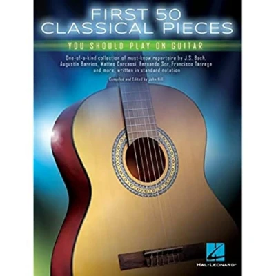 Afbeelding van Hal Leonard First 50 Classical Pieces You Should Play on Guitar songboek voor gitaar