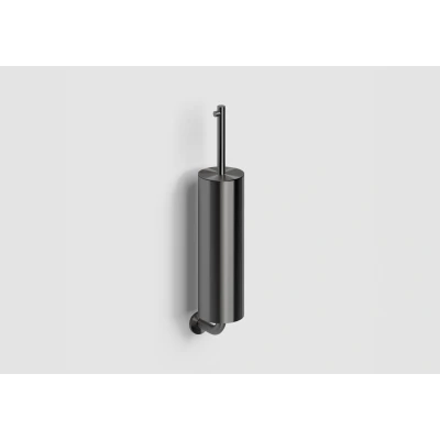Afbeelding van Clou Kaldur toiletborstel met wandhouder gunmetal geborsteld