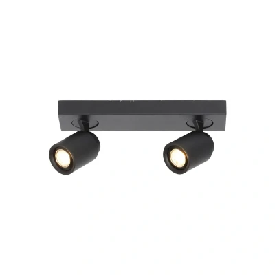 Afbeelding van Freelight Spot Razza 2 lichts L 32 cm GU10 zwart