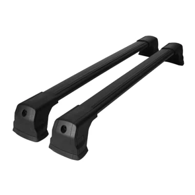 Afbeelding van Omac Dakdrager, dakbagagedrager, compatibel met Land Rover Range L320 2005 2013, zwart, aluminium, 2 delig, geanodiseerd aluminium fietsendrager, dakkoffers, dakrails, dakbagagerek