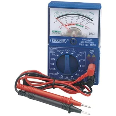 Afbeelding van Draper Analoge Pocket Multimeter