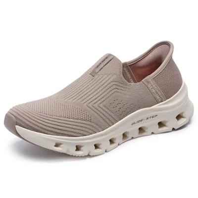 Afbeelding van Skechers Glide Step Pro Everyday Citizen Sneaker voor dames, bruin, 37.5 EU