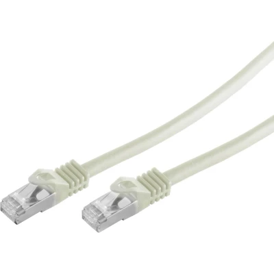 Afbeelding van S/FTP CAT7 10 Gigabit netwerkkabel / grijs LSZH 50 meter
