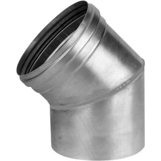 Afbeelding van Burgerhout Alu fix segmentbocht dikw.alum. Ø 110 mm 45