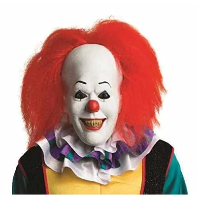 Afbeelding van &quot;Latex clown masker van It ™ volwassenen Verkleedmasker One size&quot;