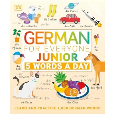Afbeelding van German for Everyone Junior 5 Words a Day: Learn and Practise 1,000