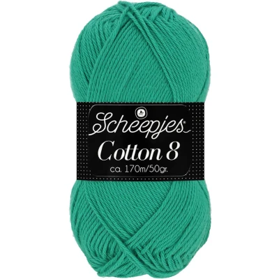 Afbeelding van Scheepjes Cotton 8 50g 723 Blauw