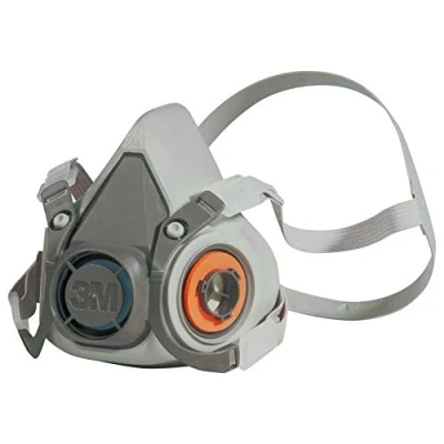 Afbeelding van Herbruikbaar halfmasker 6300L (masker zonder filter), maat L, adembescherming, 1 stuks