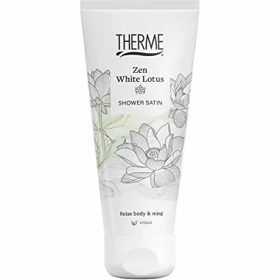 Afbeelding van 6x Therme Shower Satin Zen White Lotus 200 ml