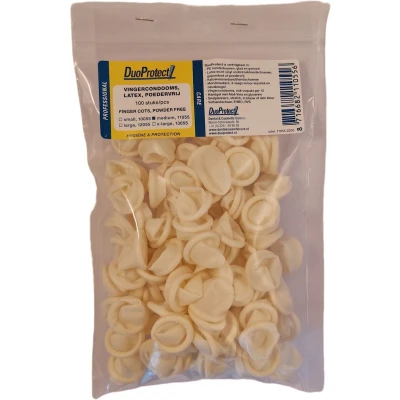 Afbeelding van Duoprotect Vingercondoom Maat S, 100 stuks