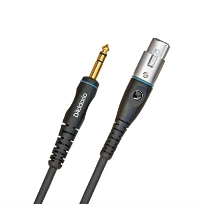 Afbeelding van D&quot;;Addario PW GM 10 XLR jack microfoon signaalkabel 3m