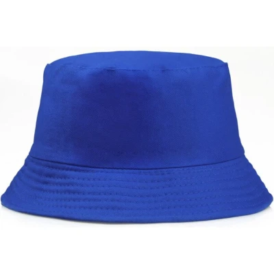 Afbeelding van Scoby Vissershoedje Hoed Bucket Hat Zonbescherming Festivalhoedje One size Blauw