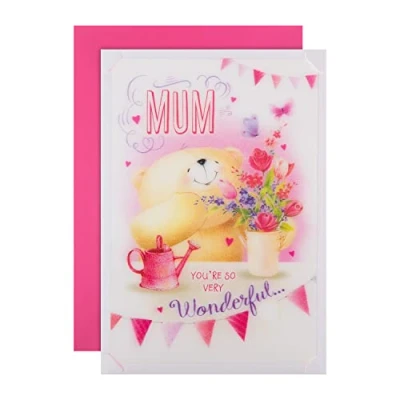 Afbeelding van Hallmark Verjaardagskaart voor mama Lenticulair bord &#039;Forever Friends&#039; Design