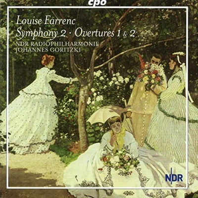 Afbeelding van Symphony 2, Overtures 1 &amp; 2 (Goritzki,ndr Radiophilharmonie)