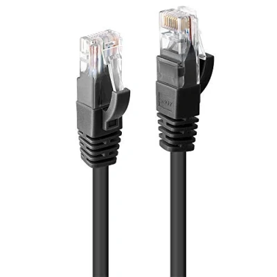 Afbeelding van LINDY 48085 RJ45 Netwerkkabel, patchkabel CAT 6 U/UTP 30.00 m Zwart Snagless 1 stuk(s)