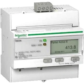Afbeelding van Schneider electric iem3250 3 faschneider kwh en pui meter 1 5a rs485 a9mem3250