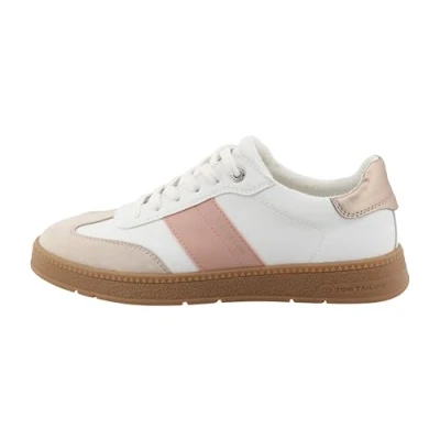 Afbeelding van TOM TAILOR Damessneakers 9590150003, Wit Nude, 38 EU
