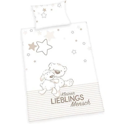 Afbeelding van babybest® Flanellen bedlinnen Kleine favoriet 100 x 135 cm