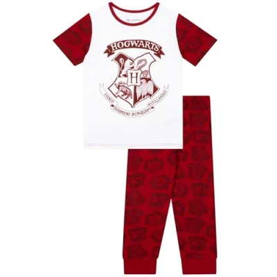 Afbeelding van Harry Potter Meisjes Pyjama Sets Voor Slytherin En Gryffindor Veelkleurig 146