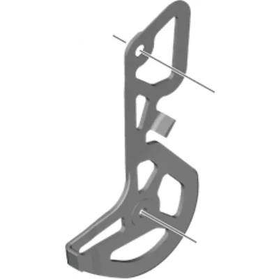 Afbeelding van SHIMANO Deore XT RD M8100 GS Rear Derailleur 12 Speed Inner plate (Y3FW16000)