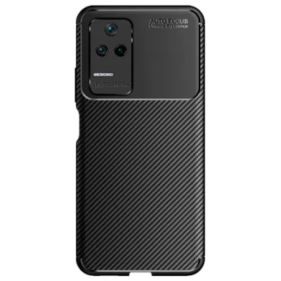 Afbeelding van Just in Case Rugged TPU Back Cover Zwart Poco F4