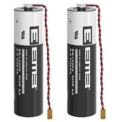 Afbeelding van EEMB 3.6V ER6V Batterij ER14505 2700mAh Vervanging Lithium Compatibel Met Toshiba PLC stekker LS14500 MDS (2 Pack)