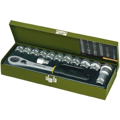 Afbeelding van Proxxon Industrial 23604 Dopsleutelset Metrisch 1/2 (12.5 mm) 14 delig