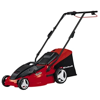 Afbeelding van Einhell Elektrische grasmaaier GC EM 1500/36 (1500 W Carbon Power motor, 36 cm maaibreedte, 38 L opvangbak, voor gazons tot 600 m², maaihoogte 25 65 mm)