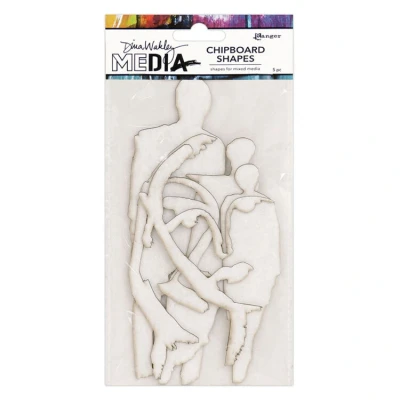 Afbeelding van Ranger Dina Wakley MEdia Chipboard Shapes Persona (MDA65937)