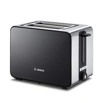 Afbeelding van Bosch Tat7203 Broodrooser Zwart/Rvs