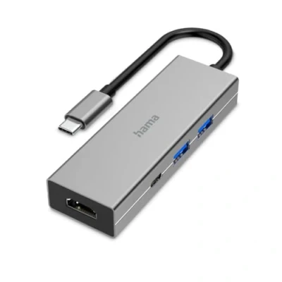 Afbeelding van Hama Usb C Hub Multiport 4 Poorts 2X A Hdmi&amp;Trade;