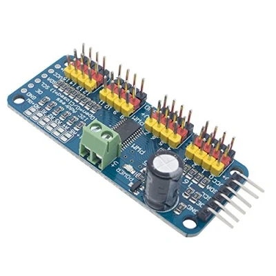 Afbeelding van PCA9685 16 kanaals 12 bit PWM Servo Driver voor Arduino Raspberry Pi IIC Interface Shield
