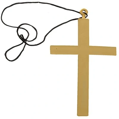 Afbeelding van Monnik/priester kruis aan ketting