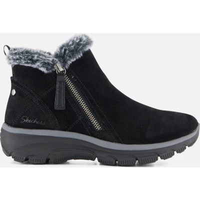 Afbeelding van Skechers Easy Going High Zip Dames Laarzen Zwart Maat 38