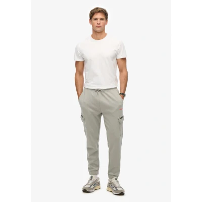 Afbeelding van Tech Cargo Joggingbroek met Logo Dark Grey Grootte: M