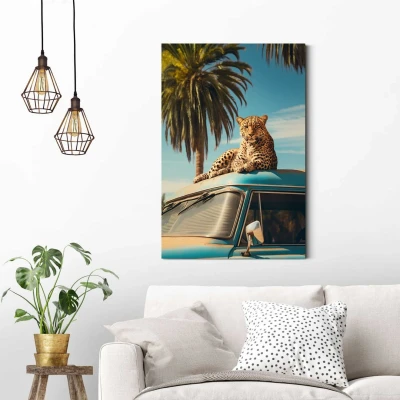 Afbeelding van Reinders! Decoratief paneel Oldtimer Safari