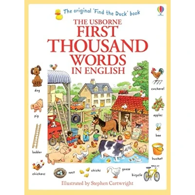 Afbeelding van First Thousand Words in English (Usborne Words): 1
