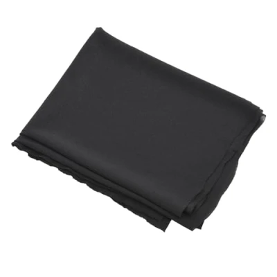 Afbeelding van Beschermhoes voor luidspreker, zwarte bekleding luidsprekers, Hi Fi bekledingsstof 1,7 m x 0,5 luidsprekerbox audio accessoires stuk, stofproof doek cover