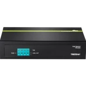Afbeelding van TRENDnet TPE S50 6 poorts PoE switch 10/100Mbps 60W