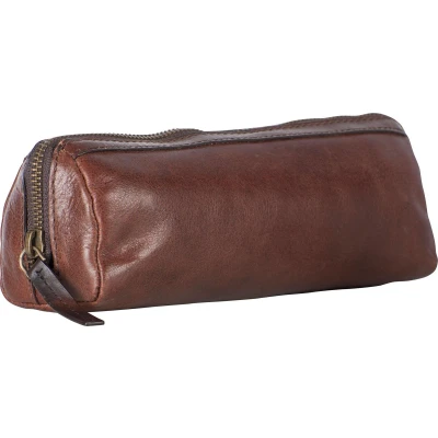 Afbeelding van Leonhard Heyden Cambridge Pencil Case red brown