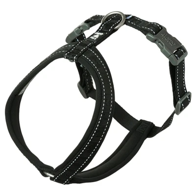 Afbeelding van Hurtta Harnas Casual Y Eco Zwart Hondentuig 90 100 cm