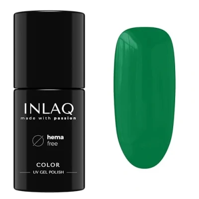 Afbeelding van INLAQ® Gel Nagellak UV LED Verschillende Kleuren Gellak in Pasteltinten Nail Polish Collectie Sweet Candies Kleur Fun Green 6 ml