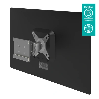 Afbeelding van Viewmate Monitorarm Toolbar Zilver