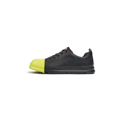 Afbeelding van Camper Junction Runner Sneakers laag, Heren, Maat: 39, Schwarz Leer