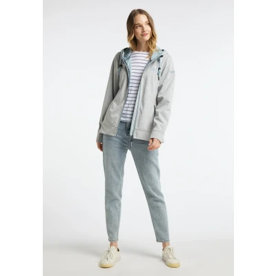 Afbeelding van Functioneel jack DREIMASTER S / Lichtgrijs Melange Icemint 65% Polyester 35% Viscose